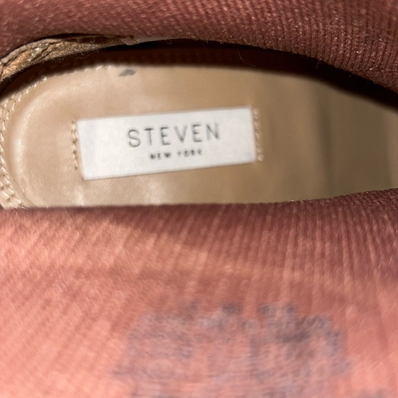 Steven- New York Size 7 brown knit ankle boots - Picture 6 of 6